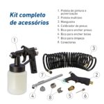 Motocompressor Diafragma Schulz 127V (110V) Jet Fácil Plus com Acessórios Hobby - Imagem 3