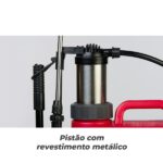 Pulverizador Manual Costal Branco Bpc20m 20l Pistão Metálico 4 Bicos - Imagem 4